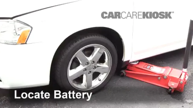 2013 Dodge Avenger SE 3.6L V6 FlexFuel Battery Replace